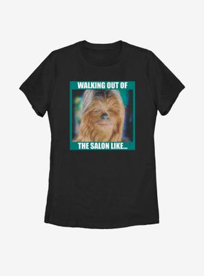 Star Wars Walking Out The Salon Womens T-Shirt