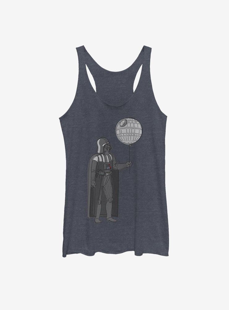 Star Wars Death Balloon Womens Tank Top