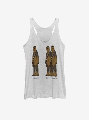 Star Wars Extra Chewie Womens Tank Top