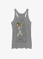 Star Wars Luke Yoda Got Your Back Womens Tank Top