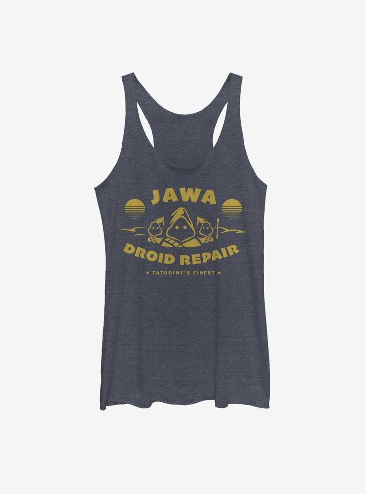 Star Wars Jawa Repair Womens Tank Top