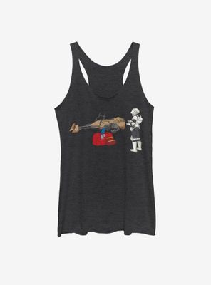 Star Wars Trooper Ride Womens Tank Top