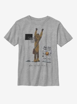 Star Wars Chewie Basketball Youth T-Shirt
