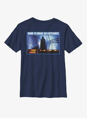 Star Wars How To Make An Entrance Youth T-Shirt