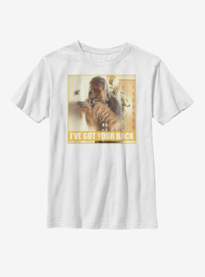 Star Wars Chewie C-3PO I've Got Your Back Youth T-Shirt