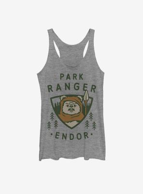 Star Wars Park Ranger Endor Womens Tank Top