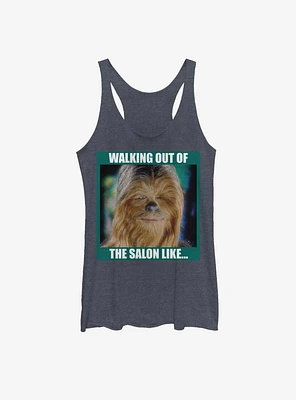 Star Wars Walking Out The Salon Womens Tank Top