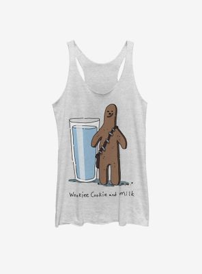 Star Wars Wookiee Cookies Womens Tank Top