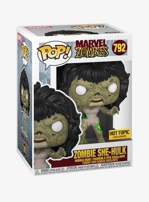 Funko Marvel Zombies Pop! Marvel Zombie She-Hulk Vinyl Bobble-Head Hot Topic Exclusive