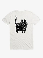 Fatty Cat White T-Shirt