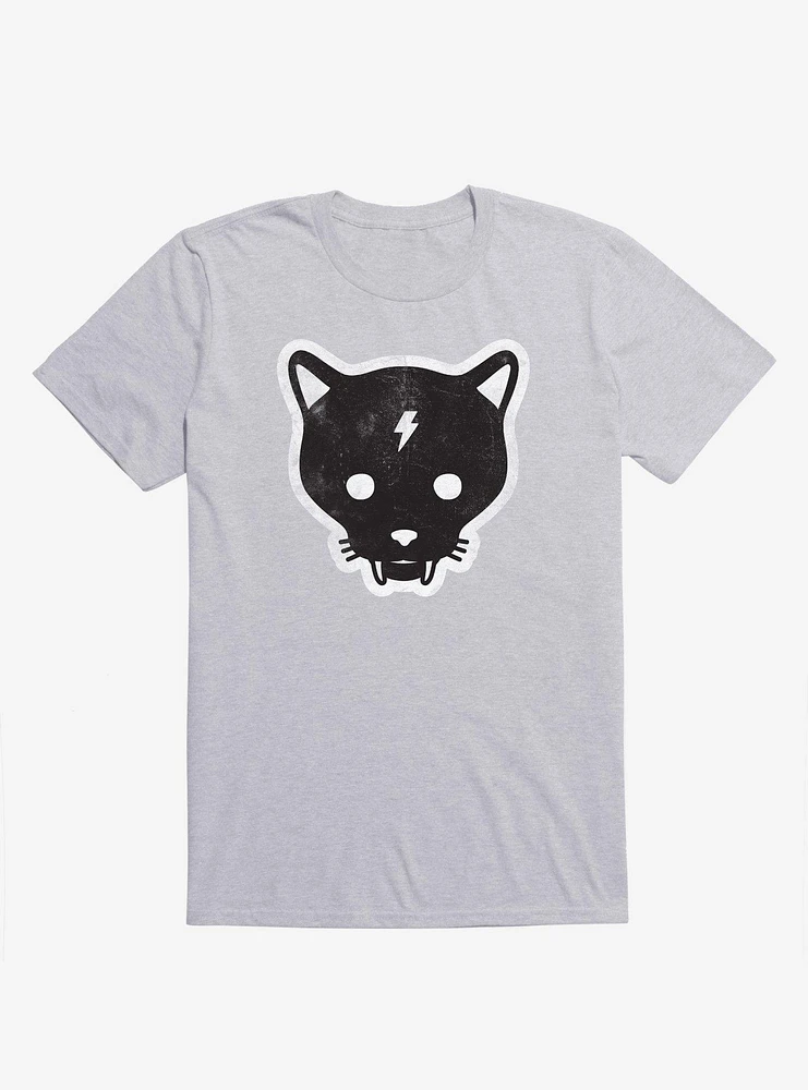 Gato Negro Cat Sport Grey T-Shirt