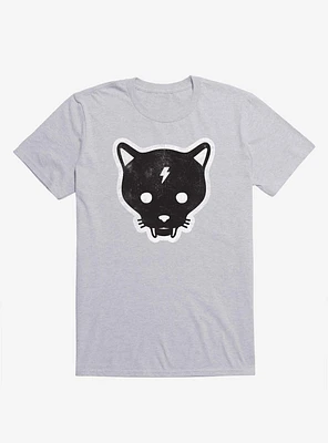 Gato Negro Cat Sport Grey T-Shirt