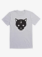 Gato Negro Cat Sport Grey T-Shirt