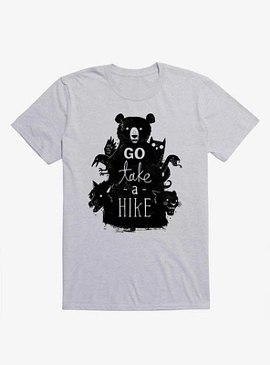 Go Take A Hike Wildlife Sport Grey T-Shirt