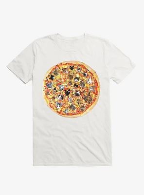 If The Internet Was A Pizza Cat White T-Shirt