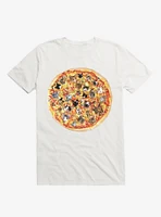 If The Internet Was A Pizza Cat White T-Shirt