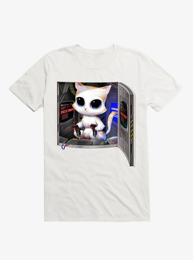 Cat Piloted Cyborg T-Shirt