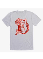 Catsup Cat Ketchup Sport Grey T-Shirt