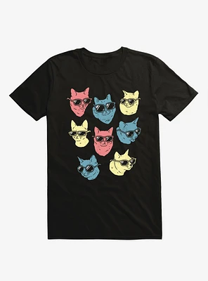 Cool Cats Black T-Shirt