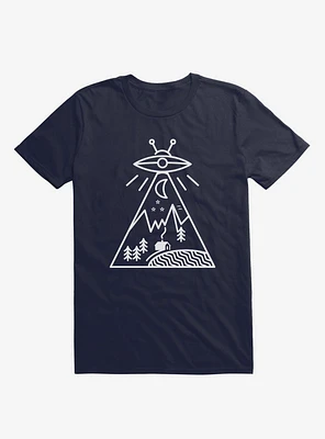 They Made Us Alien Navy Blue T-Shirt
