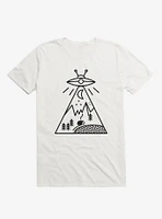 They Made Us Alien White T-Shirt