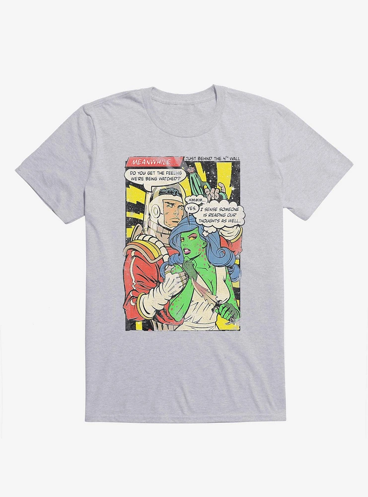 Through The 4th Wall Comic Sport Grey T-Shirt