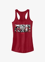 Disney Mulan Live Action Floral Boxed Girls Tank