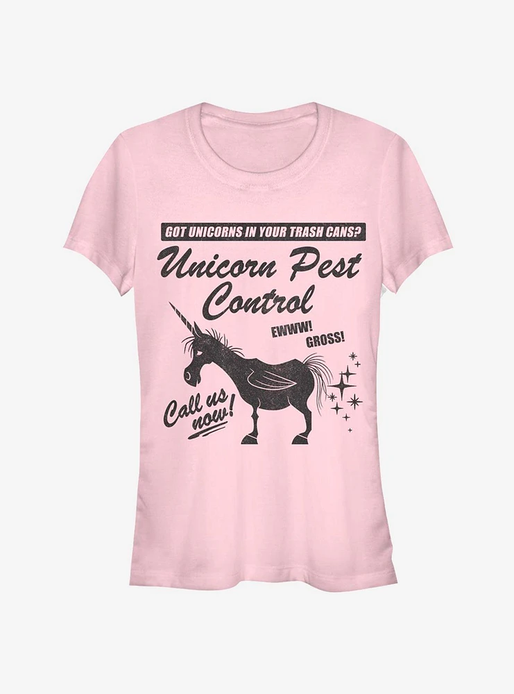 Disney Pixar Onward Unicorn Pest Control Girls T-Shirt