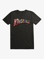 Archie Comics Riverdale Postcard Logo T-Shirt