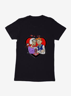 Archie Comics And Sabrina Date Womens T-Shirt