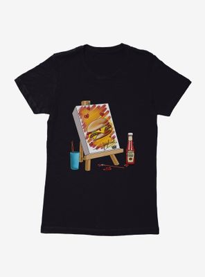 Archie Comics Burger Painting Womens T-Shirt