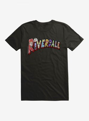 Archie Comics Riverdale Postcard Logo T-Shirt