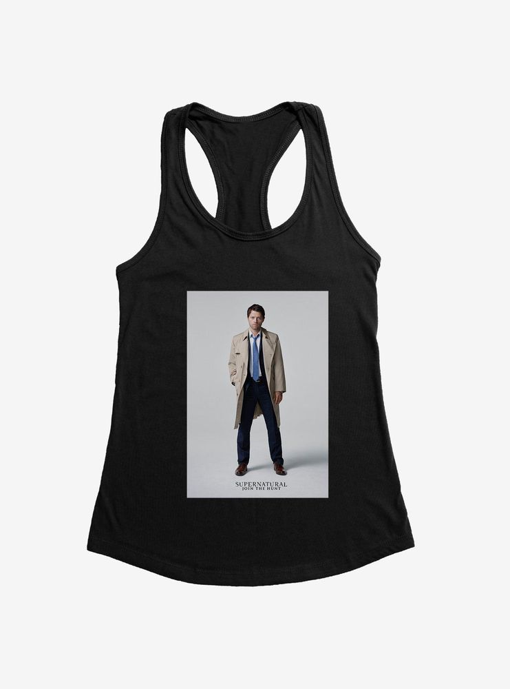 Supernatural Castiel Model Pose Womens Tank