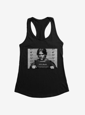 Supernatural Sam Winchester Mug Shot Womens Tank