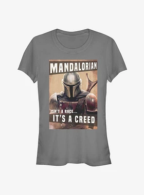 Star Wars The Mandalorian Creed Girls T-Shirt