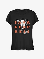 Star Wars The Clone Savage Overlay Girls T-Shirt