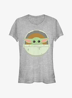 Star Wars The Mandalorian Child SImple Carriage Girls T-Shirt