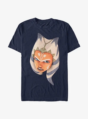 Star Wars The Clone Ahsoka Face T-Shirt