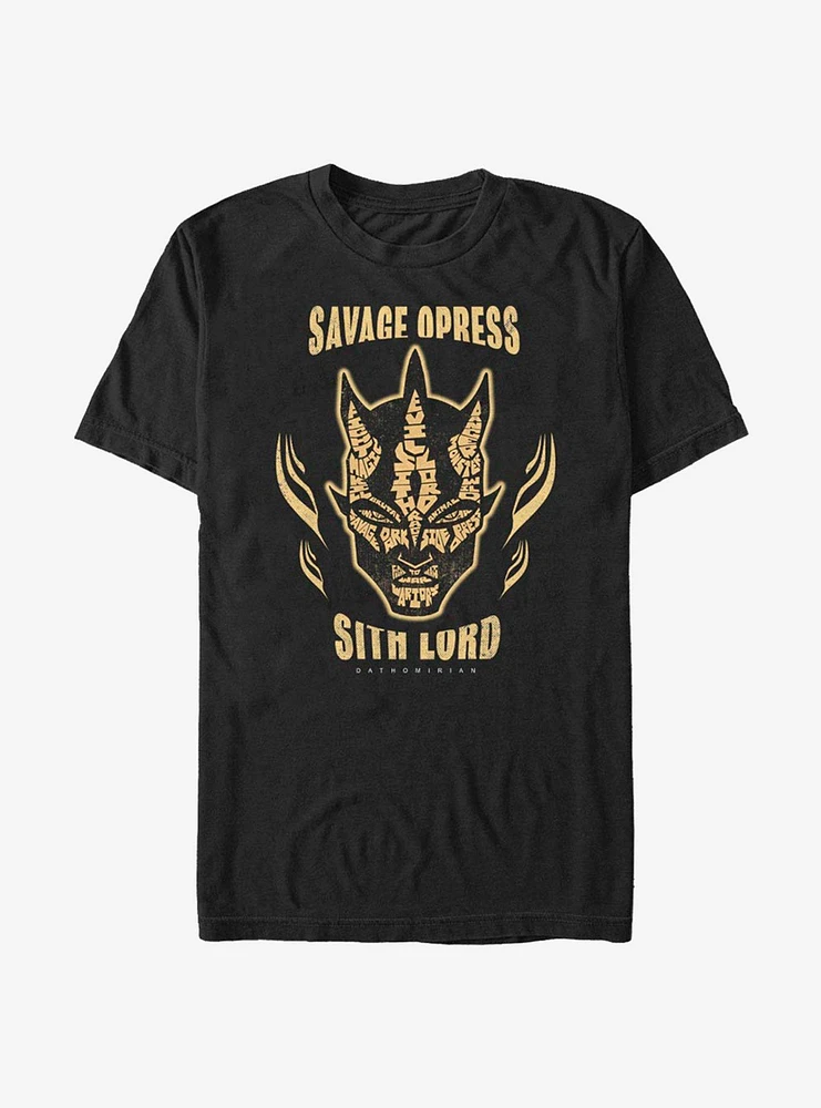 Star Wars The Clone Savage Opress Sith Lord T-Shirt