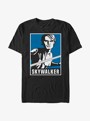 Star Wars The Clone Skywalker Poster T-Shirt