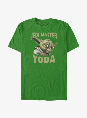 Star Wars The Clone Yoda Face T-Shirt