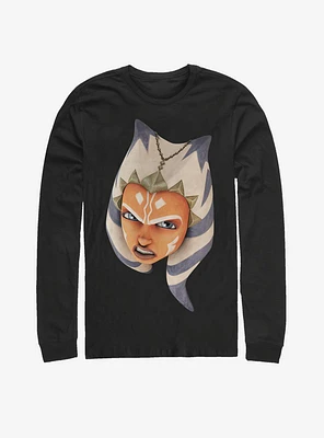 Star Wars: The Clone Wars Ahsoka Face Long-Sleeve T-Shirt