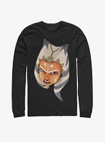 Star Wars: The Clone Wars Ahsoka Face Long-Sleeve T-Shirt