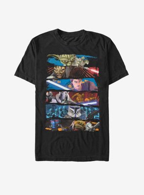 Star Wars: The Clone Wars Face Off T-Shirt