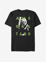 Star Wars: The Clone Wars Ahsoka Text T-Shirt