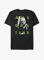 Star Wars: The Clone Wars Ahsoka Text T-Shirt
