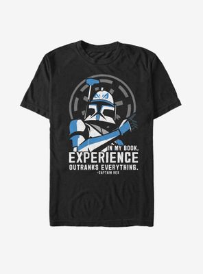 Star Wars: The Clone Wars Experience Outranks Everything T-Shirt