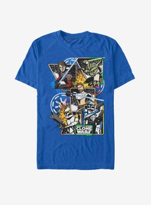 Star Wars: The Clone Wars Royal Flush T-Shirt