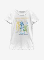 Star Wars: The Clone Wars Doodle Trooper Youth Girls T-Shirt