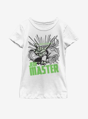 Star Wars: The Clone Wars Yoda Master Youth Girls T-Shirt